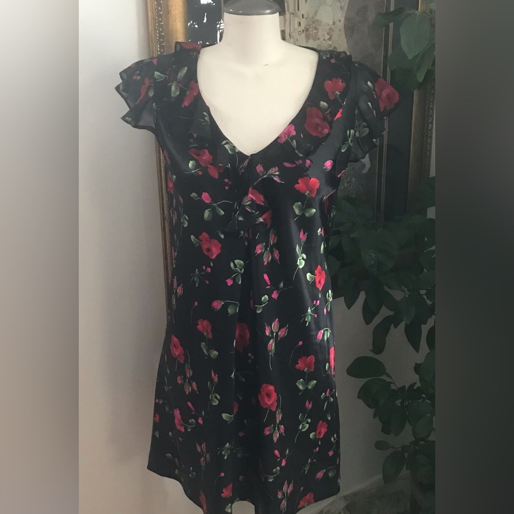 Morgan Taylor Floral Slip Dress - Size Small